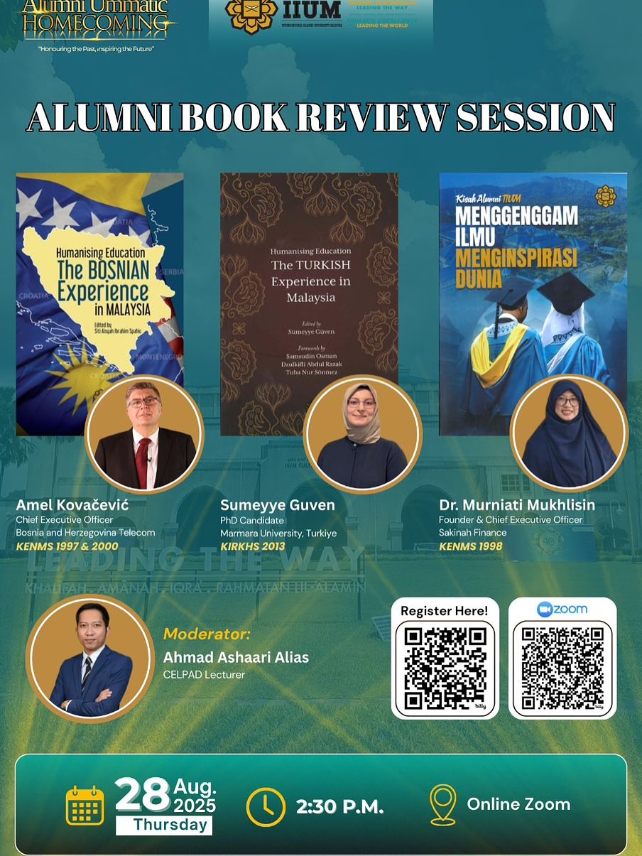 IIUM Mezunlarından İlham Veren Kitap Paylaşımları